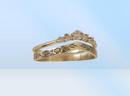 2021 personality Vshaped Band Rings ladies wreath Jewellery fashion niche hollowed out party gift proposal68467292638110