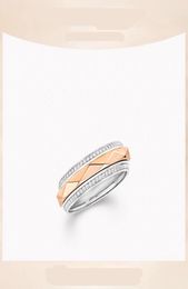 Women Top 10 Designer Diamond Ring S925 Sterling Silver And 18K Goldplated Fashion Luxury Jewellery With Gift Box 22093002CZ3881641