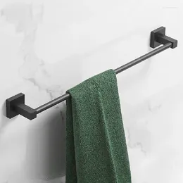 Bath Accessory Set Self-adhesive Towel Holder Rack Wall Mounted Hanger Bathroom Bar Shelf Roll Hanging Hook Organizer