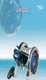 Line winder jigging trolling boat fishing reel coil left hand L2030DXwith counter casting drum reel wheel molinete pesca big gam4733101