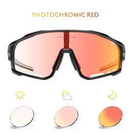 Photochromic Men Cycling Sunglasses Women Sports Glasses Road Running Goggles Bike Bicycle Eyewear 230920