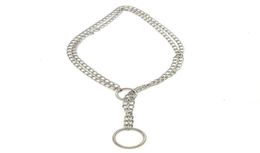 Women Bdsm Bondage Necklaces Double Chain Necklace Gothic Halskette Cool Collares Rapper Choker Punk Kolye Handmade Jewellery Chains8017694