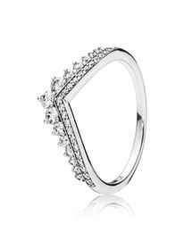 Princess wish ring for P 925 sterling silver high quality classic ladies elegant ring with original box holiday gift9237629