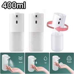 Liquid Soap Dispenser Touchless Automatic Sensor Soap Dispenser Hand Sanitizer USB Rechargeable Smart Infrared Sensor Liquid Foam Soap Dispenser Pump 231213