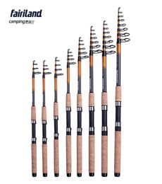 Fairiland L Power Carbon Saltwater Rod Fashionable Telescopic Fishing Carbon rod 1845M Super Fishing Rod Spinning Fishing Pole3881110