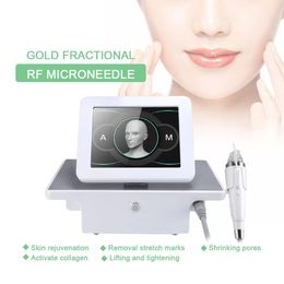 Laser Machine Gold Micro Needle Machine Radio Frequency Rf Fractional Micro Needle Rf Microneedling Machine