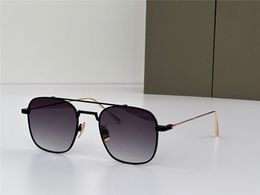 New fashion design square sunglasses ARTOA 27 exquisite K gold frame versatile shape simple and elegant style high end outdoor UV400 protection glasses