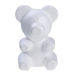 200mm Wedding decoration Foam bear Modelling Polystyrene Styrofoam Foam bear White Craft Balls For DIY Party Decor Gifts12401