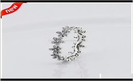 Band Drop Delivery 2021 Compatible P Ring Daisy Rings With Cubic Zircon 100Percent 925 Sterling Sier Jewellery Wholesale Diy Kka1951 62Fc9355148