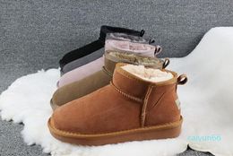 designer boot luxury mens womens snow mini ankle short leather winter platform boots