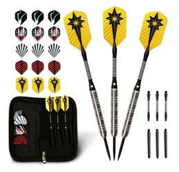 MAX Professional Darts Set 80 Tungsten Steel Tip 22 24 Grammes With Case pointed Aluminium alloy249z7203888