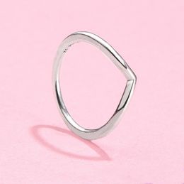 Wholesale-Shinning wish silver rings S925 fits for style Jewellery 196315 H8ale 1963142556605