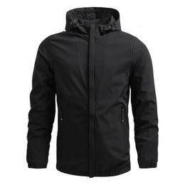 Mens Jackets Autumn Winter Waterproof Jacket Men Outdoor Sports Climbing Camping Trekking Fishing Hooded Coat Windbreaker for 231212