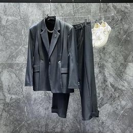 Men's Suits As0967 Fashion Sets 2023 Runway Luxury European Design Party Style Clothing