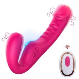 vibrator Female double headed orgasmic vibrator commonly used for clitoral shock stimulation masturbator big strong stick hot selling 231129