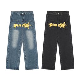 Men's Jeans Long Trousers Man Casual Blue Black Denim Pants