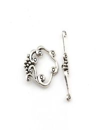 50 Sets Antique Silver Zinc Alloy OT Toggle Clasps For DIY Bracelets Necklace Jewelry Making Supplies Accessories F696455942