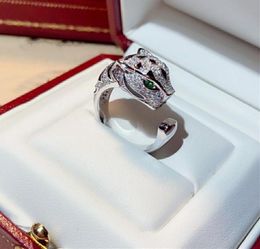 Fashion classic ring to hang brand luxurious personality open design all handmade diamond men women love rings1916931