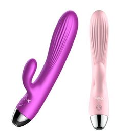 Fox dazzle love stick impact multi frequency massage vibrator female masturbator adult sex products 231129