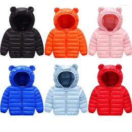 Down Coat Children's Cotton Jacket For Boys And Girls Warm Autumn Winter Baby Thin