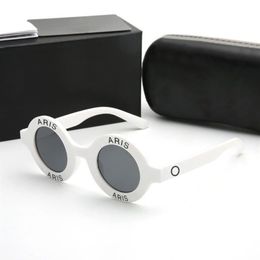 Designer Sunglasses Fashion Glasses Circular Design for Man Woman Full Frame Black White Colour Optional High-quality202m