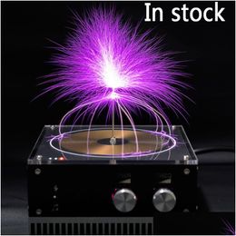 Decorative Objects & Figurines Decorative Objects Figurines Bluetooth Music Tesla Coil High Frequency Voltage Pse Arc Generator Palm T Dh7Co