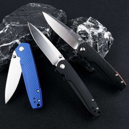 485 Folding Knife M390 Blade EDC Survival Tactical Pocket Outdoor Rescue Camping G10 or Nylon Fiber Handle Fishing Tool