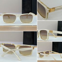 Male designer luxury brand THE GUARDIV sunglasses mens womens white classic square frame fashionable sunglasses UV400 with original box guardiv