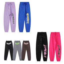 Designer Pants Spider Vintage Joggers Sweatpants Jogger Pantalon High Street Hip Hop Couples DrawstringuhouUHOU