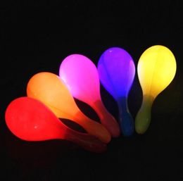 LED Flashing Maracas Light Up Neon Beach Hula Party Maracas Adult Bar KTV Cheer Props Glow Party Supplies7615906