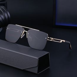 Fashion Box Sunglasses Men Frameless Cut Edge Sun Glasses Mayb Mens Fashion Brand Cycling Glasses Good Quality