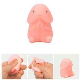 Party Favor Cute Dingding Soft Squishy Slow Rising Squeeze Prayer Bread Cake Healing Toys Fun Joke Gift2940