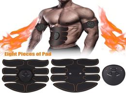 New Abdominal Muscle Trainer Fitness EMS Sport Press Stimulator Gym Equipment Training Apparatus Home Electric Exercises Machine5120588