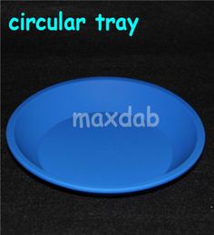 box factory Deep Dish Round Pan 8quot friendly Non Stick Silicones Container Concentrate Oil BHO silicone tray1201053