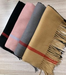 20070cm Winter Fashion Wool Scarf Women Luxury Scarfs and Shawls High End Classic Cheque Oversize Blanket Cashmere Scarves For Men1625911