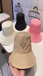 bucket hat designer caps man Classic Wide Brim Vintage Rollable Fisherman Baseball Cap fitted Plain Cotton Pink Christmas Church S2970143