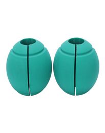 1 Pair Lifting Hand Grips Weight Lifting Barbell Grips Gym Workout Kettlebell Dumbbell Pull Up Bar Handle Thick Pad Green5399145