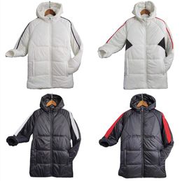 Men long jacket Winter sports jacket British sports Exit uniform Outerwear Classic style Mid length jacket wadded jacket Training clothing sportswear