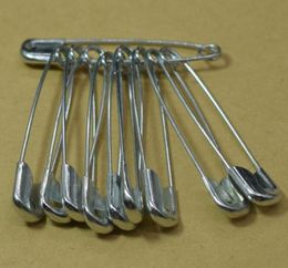 500pcslot Large size 57mm Silver Metal Safety Pins Brooch Badge Jewelry Safety Pins Findings Sewing Craft Accessories6915698