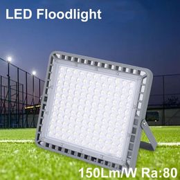 400W LED FloodLights AC85-265V Voltage Flood Light Security Lights for Garden Wall Super Bright Work Lighting IP67 Waterproof Cres262p