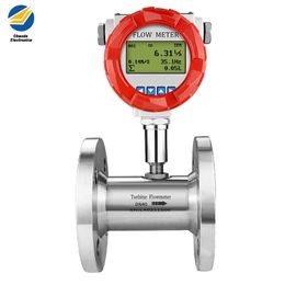 Battery Powered Digital Oil Turbine Water Flowmeter Magnetic