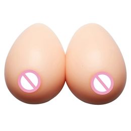 Breast Form Realistic Fake Boobs Self Adhesive Silicone Breast Forms Crossdresser Shemale Transgender Drag Queen 231211