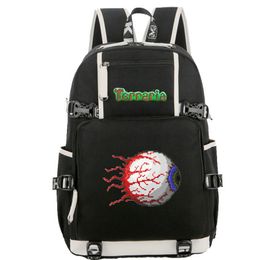 Eye Of Cthulhu backpack Terraria daypack Play school bag Game packsack Print rucksack Casual schoolbag Computer day pack