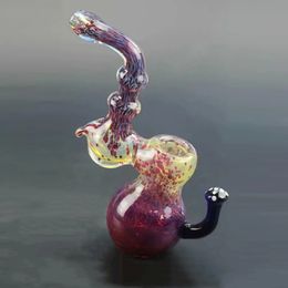 Colourful Glass Pipes Handmade corlor changing smoking pipe Tobacco Spoon Pipes pyrex Glass Bubblers For Smoking Pipe Mix Colours