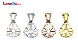 Beadsnice Solid Silver 925 glueon bail Jewelry Pendant Necklace Bails DIY Accessory for Handmade Jewelry Making ID293591780820