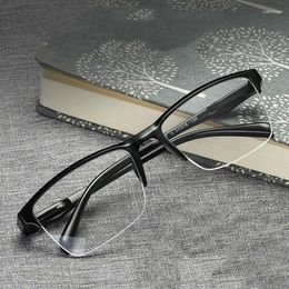 Sunglasses Women Ultralight Half Frame Square Reading Glasses Presbyopic Degree 0.25 0.5 0.75 1 1.25 1.5 1.75 2 2.25 2.5 3