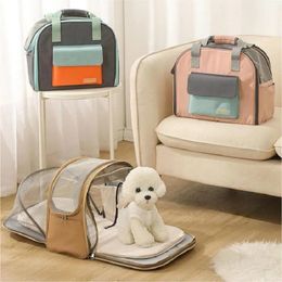 Cat s Crates Houses Dog Backpack Puppy Handbags Dog Transport Bag Pet Backpack Multifunctional Tent Pet Bag Puppy Pet Single Shoulder Bag 231212