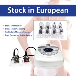 Slimming Machine Vacuum Therapy Massage Breast Firming Natural Enlarging Breast Enhance Vibration Massage Maquina Promote Breast Blood Circu