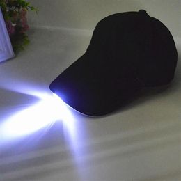 Ball Caps Bright Glow In Dark Reading Fishing Jogging Light Up LED Sport Hat Baseball Luminous Holiday For Unisex TY66255a