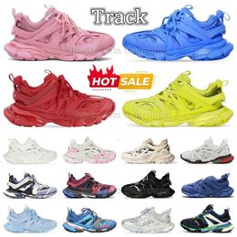 Free Shipping Track 3 3.0 Designer Casual Shoes Mens Womens Platform Sneakers Triple S Black Pink Blue Vintage Beige Runners Tess.s. Gomma Leather Walking Trainers